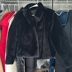 Express short fur jacket